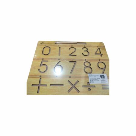 Numbers Stencil
