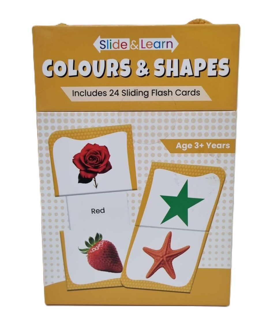 Colours & Shapes Sliding Flash Cards
